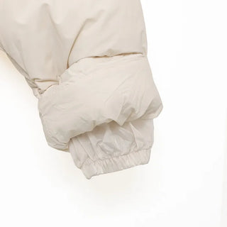 Cropped hooded jacket