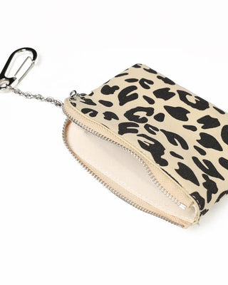 Mini wallet with keyring