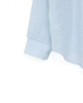 Oversized sheer shirt