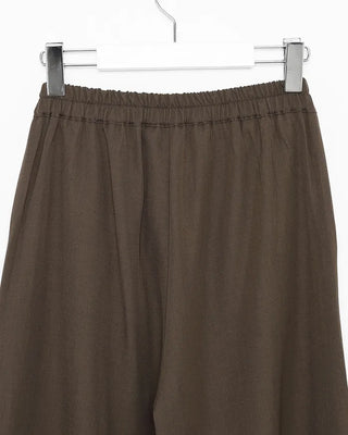 Tucked wide slacks