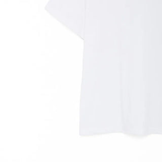 Basic semi-cropped color T-shirt