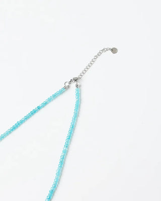 Clover-colored bead necklace