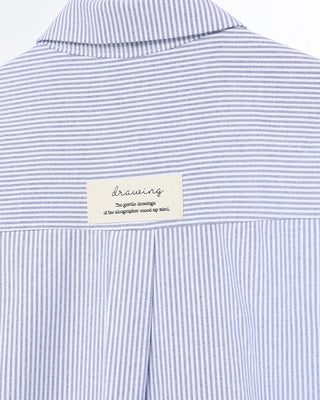 One-pocket back tag big shirt