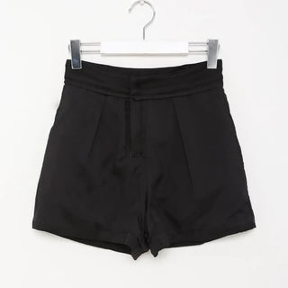 Pintuck shorts