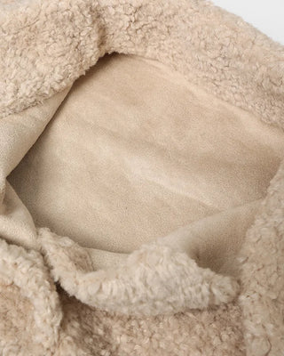 Half-neck boa jacket