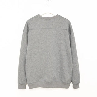 Brushed slit sweatshirt