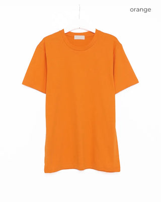 (Unisex) Basic Round Short-Sleeve T-Shirt