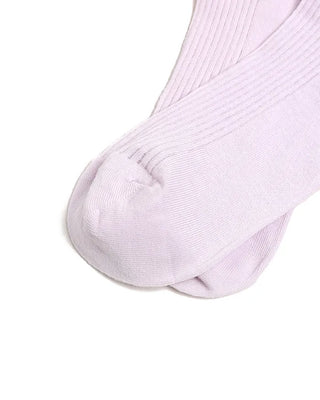 See-through ribbed socks