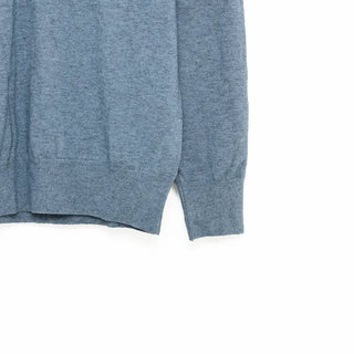 Half-open collar knit