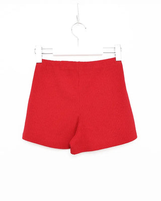 Charm Point Ribbed Shorts