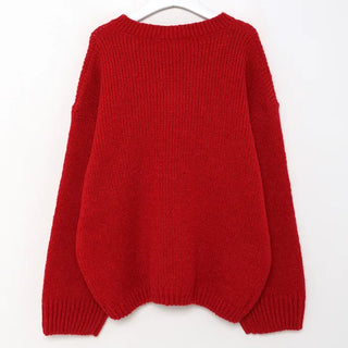 Daily V-neck knit