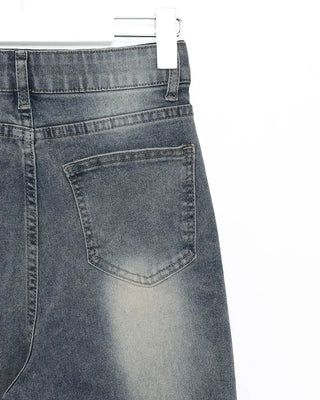 Bootcut banded denim