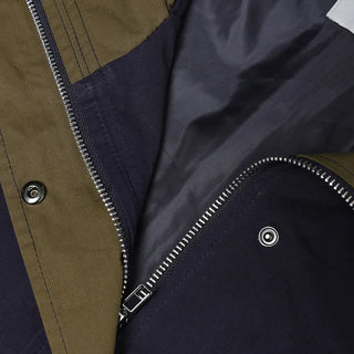 Color Point Cotton Jacket