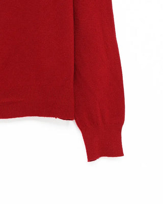 Round neck cardigan