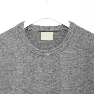 (Unisex) Basic Round Knit Vest