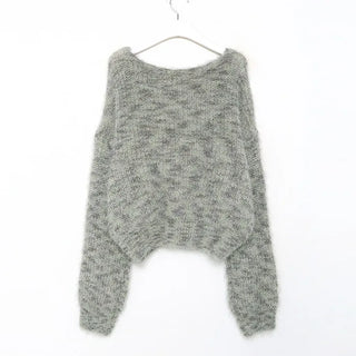 Mixed fur knit