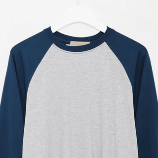 Oversized Raglan Long Sleeve T-Shirt
