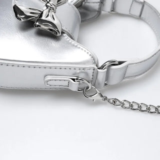 Ribbon chain mini bag