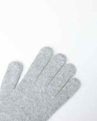 Angora colored gloves