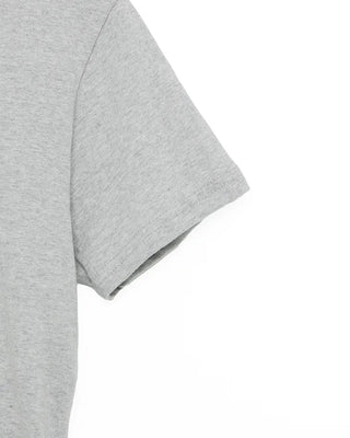 Basic semi-cropped half-length T-shirt