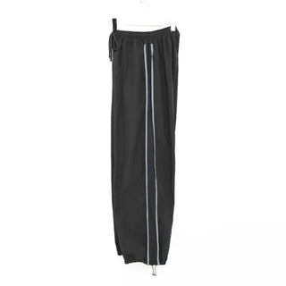 Track line wide pants