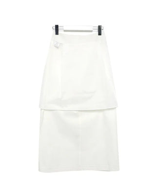 Classic cotton long skirt