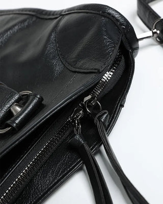 Studded design shoulder bag