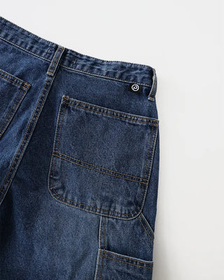 [3rd Re-release] (ORIGINAL) Authentic Carpenter Denim Pants (medium blue)