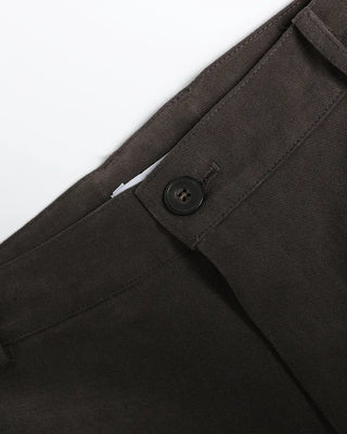 Gathered Belt Set Unique Pocket Peach Cotton Pants