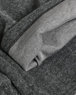 Drawstring wide sweatpants