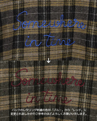 Reversible Stitch Check Jumper