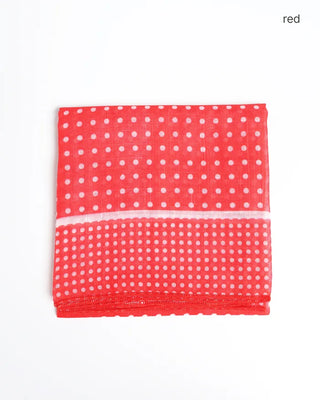 Mini polka dot scarf