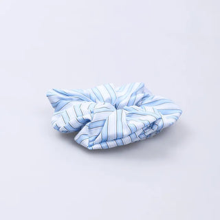 Striped scrunchie