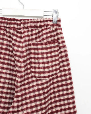 Checkered Pants with Waistband