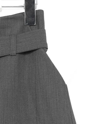 Flap pocket jacket & mini skirt set