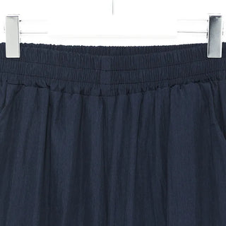 String Cotton Parasuit Pants