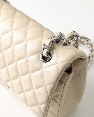 Quilted chain bag