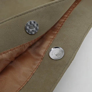 Suede shoulder bag