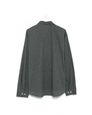 (Unisex) Check Pattern Long-Sleeve Shirt