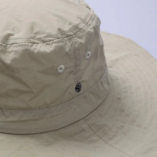Wide-brimmed safari hat