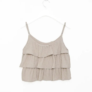 Wrinkle top and pants set
