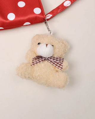 Bear Strap Set Dot Shoulder Bag