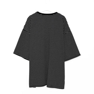 Washed border T-shirt