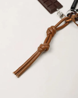 Pretzel Donut Keyring
