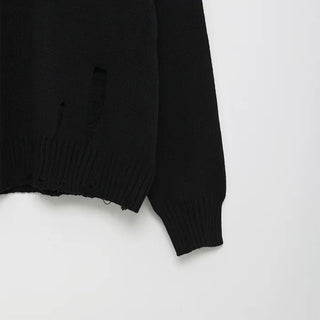 (Unisex) Damaged Comfort Knit