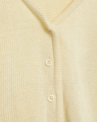 Mini pendant V-neck cardigan