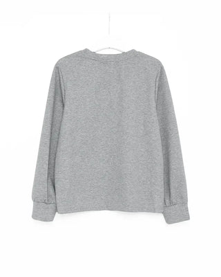 Sweatshirt & Pleated Mini Skirt Set