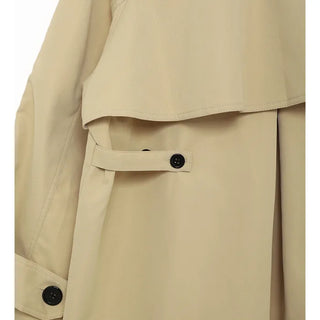 Wide trench coat