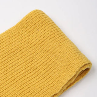 Rib Twist Tassel Point Scarf