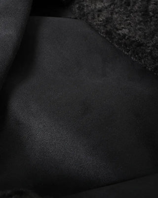 Fleece Button Point Half Coat